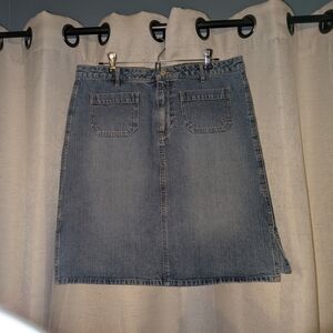 Old Navy A-Line Denim Skirt
